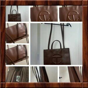 Telfar Medium Chocolate Shopping bag